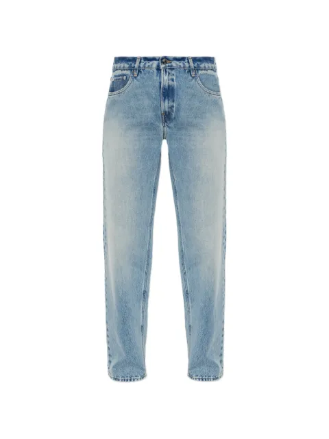 Haikure distressed straight-leg jeans Blue HEW03372DF106