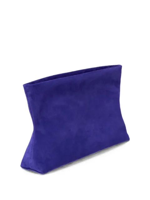 Marsèll Diessepi suede clutch bag Blue MB0481P024