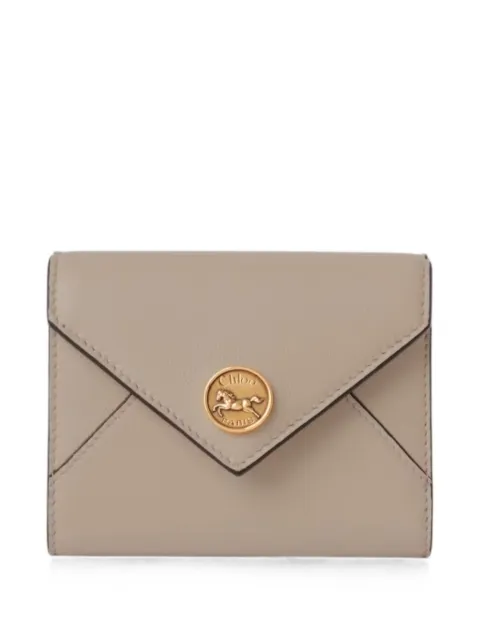 Chloé small Envelope tri-fold wallet Neutrals CH25SP543O93