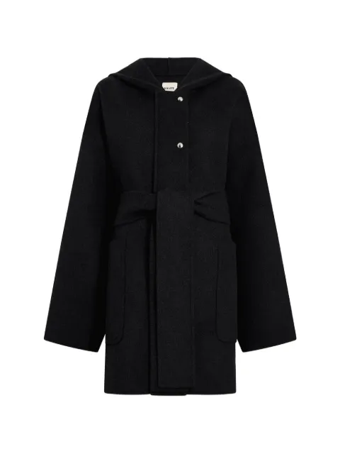 KHAITE Hessner coat in black Black 7129547200