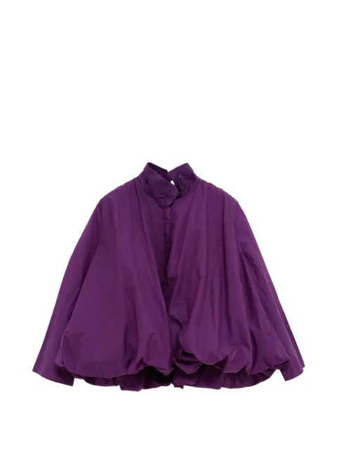 Alaïa side-pocket jacket Purple AA9V1304X074D