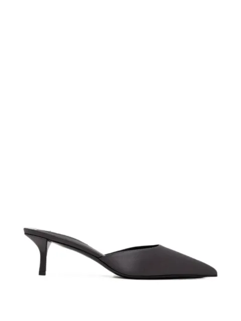 Alaïa Le Cœur pointed-toe mules Grey AA3M2024A024