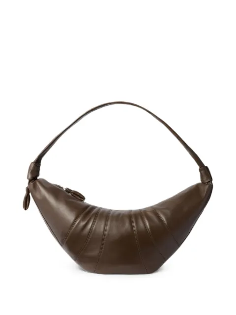 LEMAIRE large Croissant leather shoulder bag Brown BG0000LL095
