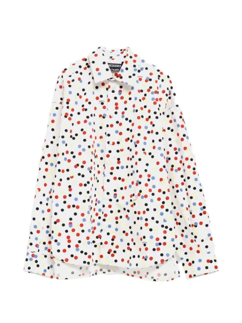 Jacquemus The Losange shirt White SHM00637AW00975