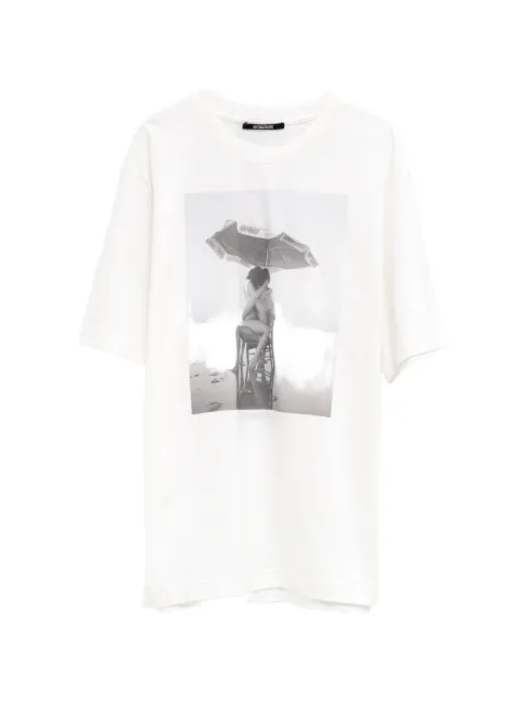 Jacquemus graphic-print T-shirt White 26HTSU00350AJ00289