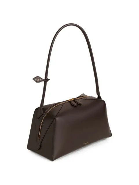 Alaïa Bouledogue shoulder bag Brown AA1L2019I061