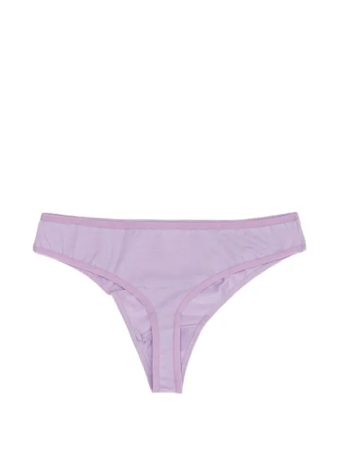 Baserange elasticated-trim briefs Purple UNETLYAW26
