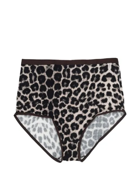 Baserange Bell high-waisted briefs Neutrals UNHWCI000