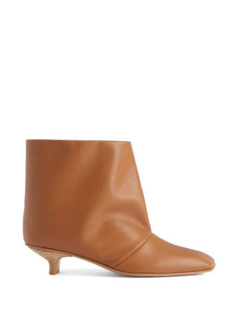 Giuseppe Zanotti pointed-toe leather ankle boots Brown C670000001