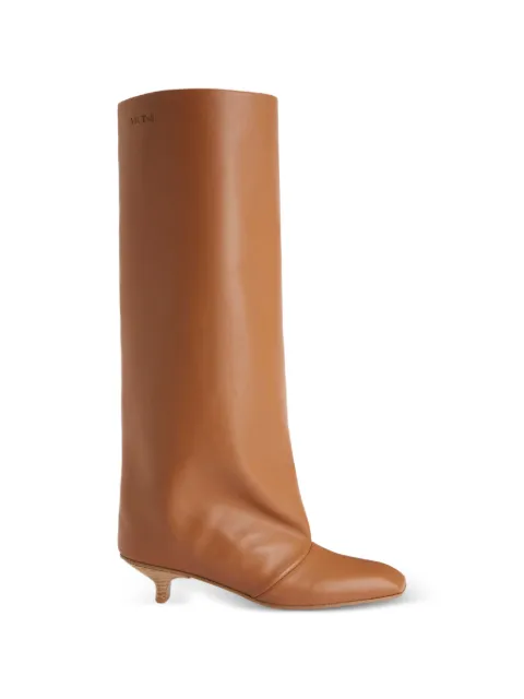 Giuseppe Zanotti pointed-toe knee-high boots Brown C680000001