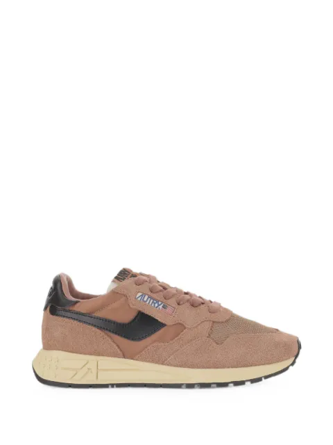 Autry Reelwind suede-panel sneakers Neutrals WWLWUT54