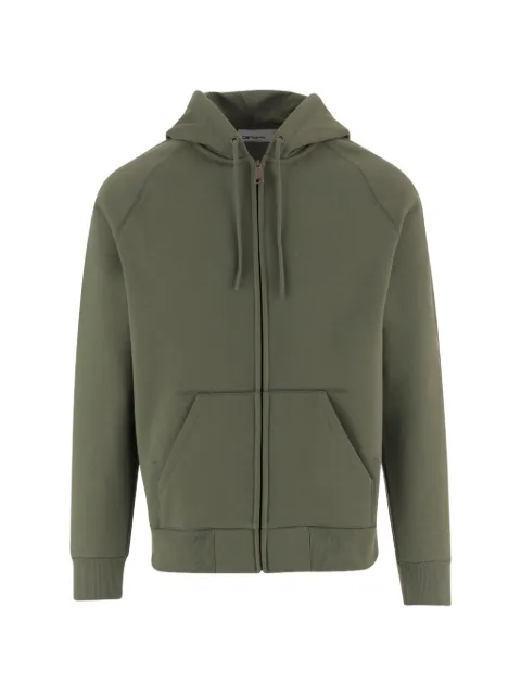 Carhartt WIP Chase zip-up raglan-sleeve hoodie Green I033664
