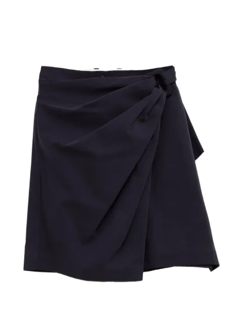 JW Anderson fold-over buckle-fastening shorts Black SR0141PG1993