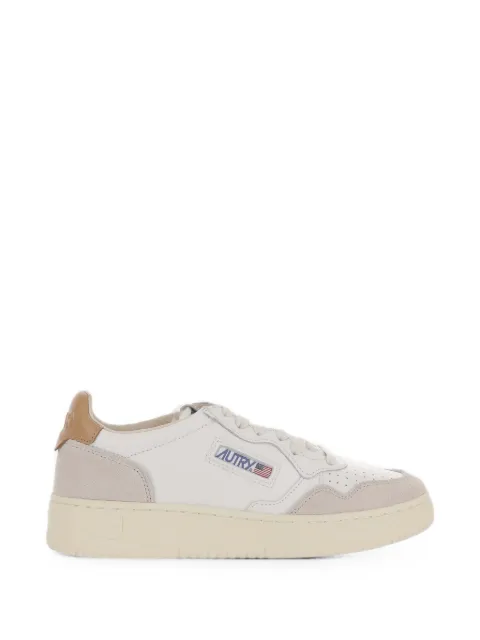 Autry Medalist leather sneakers White AULWLS16