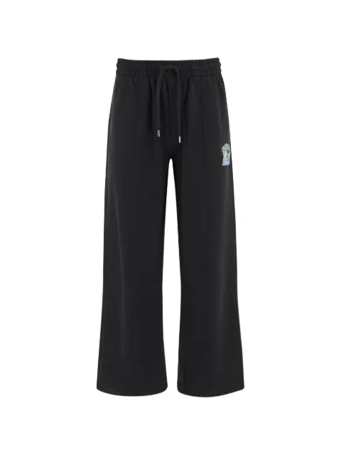 Casablanca logo-patch track pants Black MPF26JTR36101
