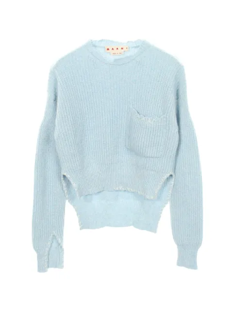 Marni Pre-Owned 2010s crew-neck sweater Blue 1071920