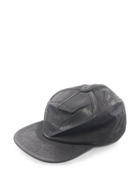 Maison Martin Margiela Pre-Owned flap-peak baseball cap Black 1078930