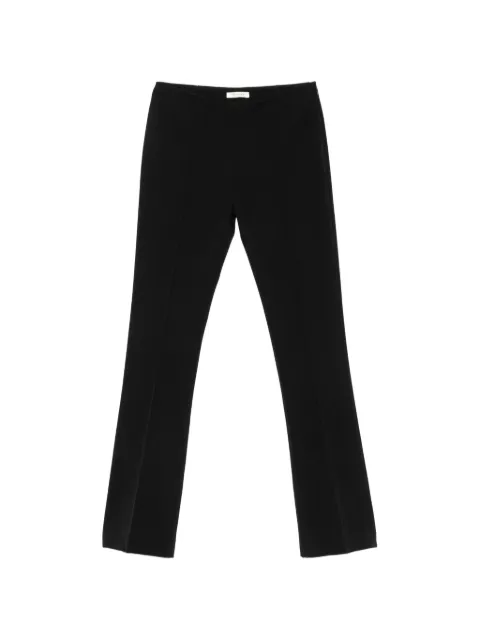 The Row Fabien pressed-crease trousers Black 11010W3273
