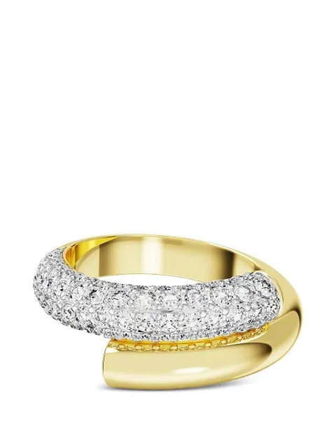 Swarovski Dextera crystal-embellished wrap ring Gold 5668810