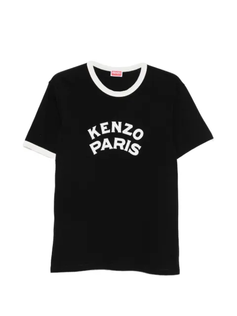 Kenzo logo-print T-shirt Black FG65TS1644SK