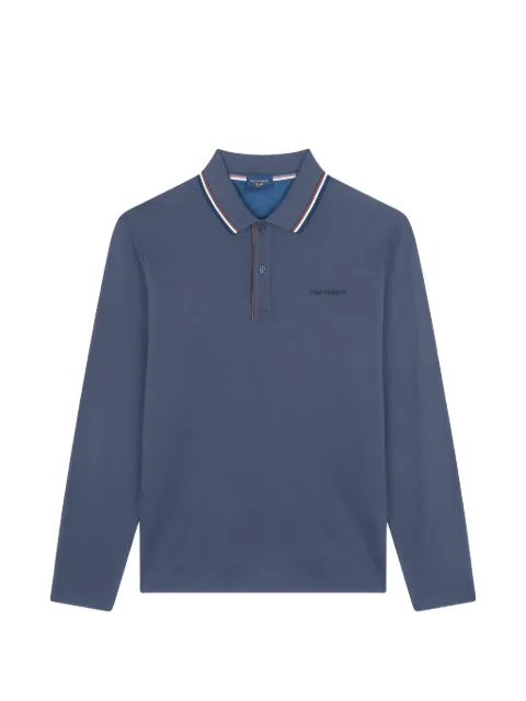 Paul & Shark logo-detail polo shirt Blue 14311720635