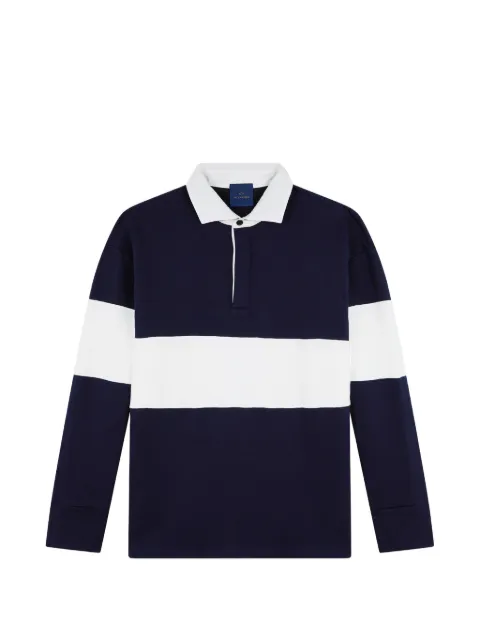 Paul & Shark stripe-detail polo shirt Blue 14311859