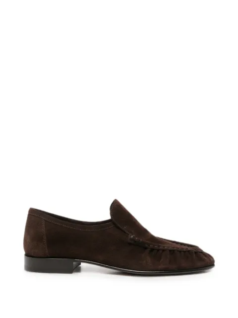 The Row round-toe loafers Brown F1923L805