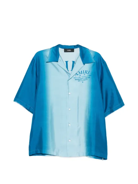 AMIRI Arts District camp shirt Blue AMTOSH1205