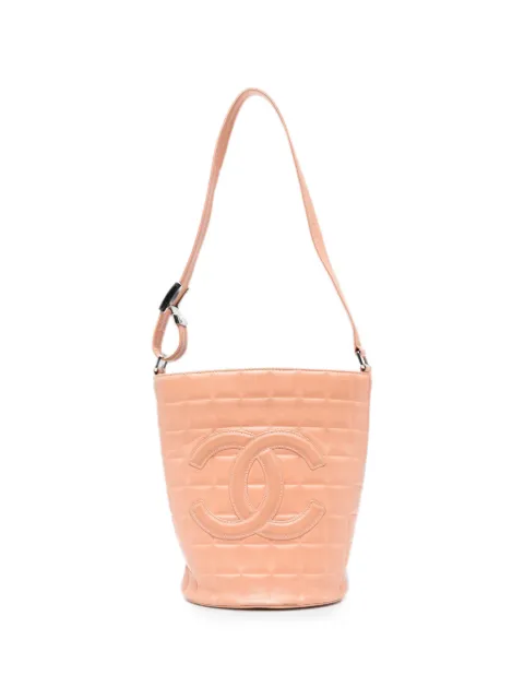 CHANEL Pre-Owned Chocolate Bar CC shoulder bag Pink OPV10415