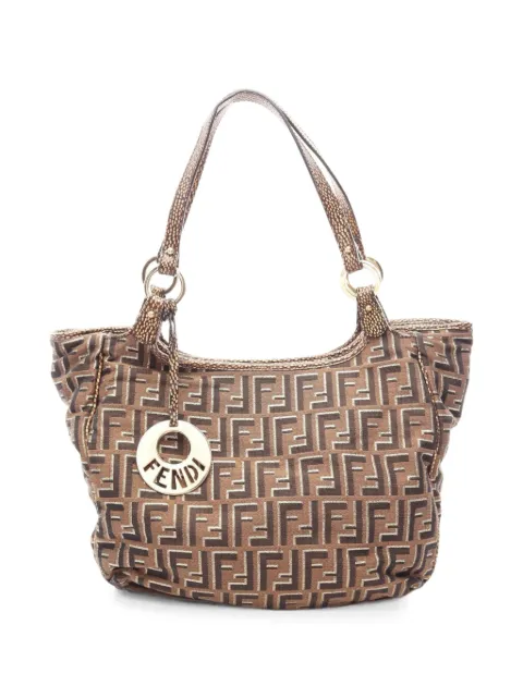 Fendi Pre-Owned 2010s Zucca shoulder bag Brown 1078047