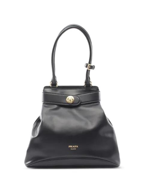 Prada Pre-Owned 2010s Etude Softy shoulder bag Black 1075585