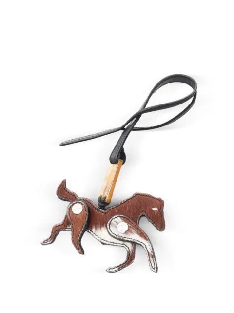 Vivienne Westwood Pre-Owned 2020s horse-charm keyring Brown 1080514