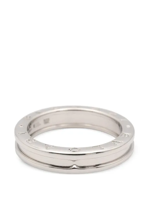 Bvlgari Pre-Owned 2010s B-zero1 ring Silver 1077843E6CL4K