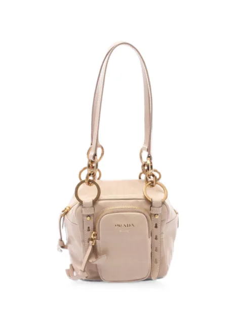 Prada Pre-Owned 2010s Tangle mini shoulder bag Neutrals 1075584