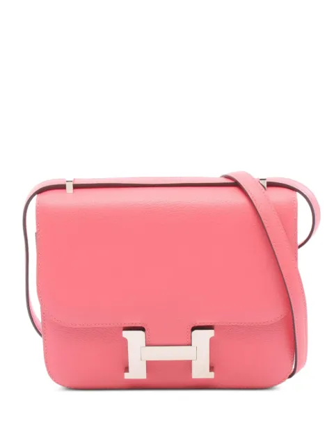 Hermès Pre-Owned 2018 Constance 3 mini shoulder bag Pink 1080126C