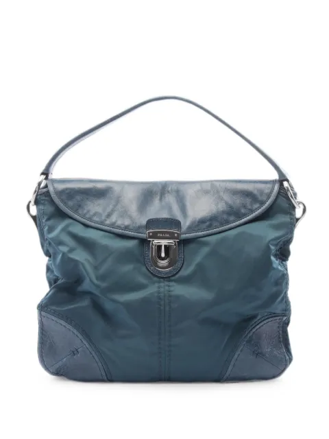 Prada Pre-Owned 2000s tessuto tote bag Blue 1076107