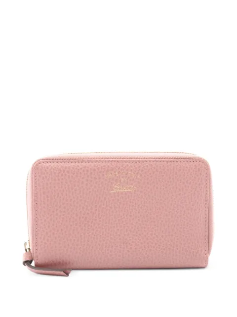 Gucci Pre-Owned 2010s Swing wallet Pink 1077466