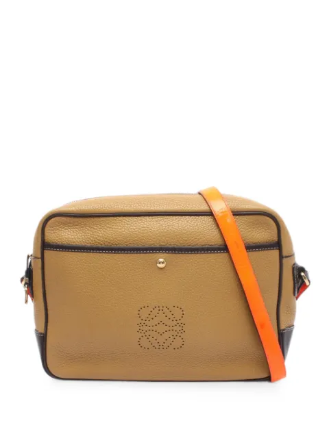 Loewe Pre-Owned 00s Anagram shoulder bag Neutrals 1079805