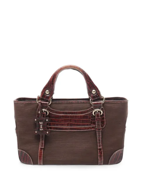 Celine Pre-Owned 2000s Boogie tote bag Brown 1078426
