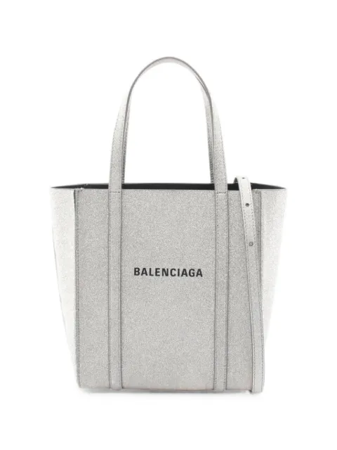 Balenciaga Pre-Owned 2000s Everyday leather tote bag Silver 1076070
