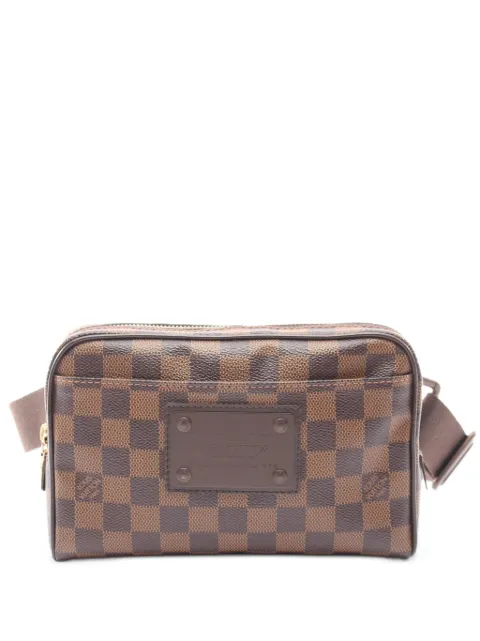 Louis Vuitton Pre-Owned 2012 Damier Ebene Brooklyn belt bag Brown 1079251CA4102