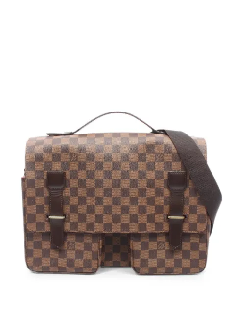 Louis Vuitton Pre-Owned 2000 Damier Ebene Broadway shoulder bag Brown 1078528TH1010