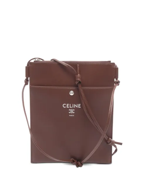 Celine Pre-Owned 2020s Takeaway Sharp shoulder bag Brown 1078979