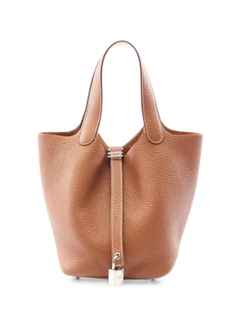 Hermès Pre-Owned 2020 18 Picotan Lock tote bag Neutrals 1077010Y