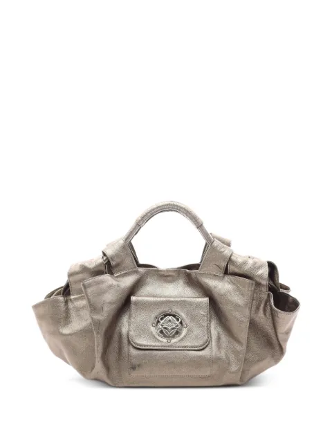 Loewe Pre-Owned 2010s Nappa Aire leather handbag Gold 1078025