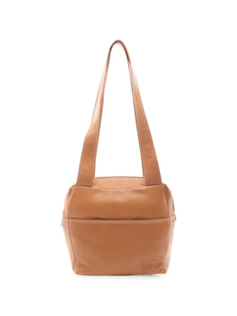 Loewe Pre-Owned 2000s Anagram shoulder bag Neutrals 1078050