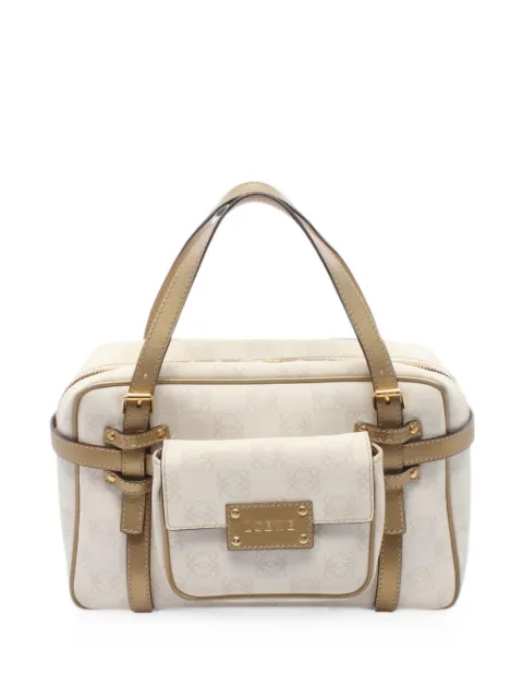 Loewe Pre-Owned 2000s Anagram shoulder bag Neutrals 1078383