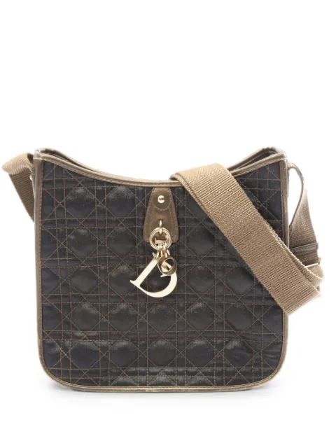 Christian Dior Pre-Owned 2000s Cannage shoulder bag Brown 1078423