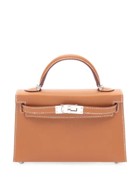 Hermès Pre-Owned 2026 Mini Kelly 2 handbag Neutrals 1078095G