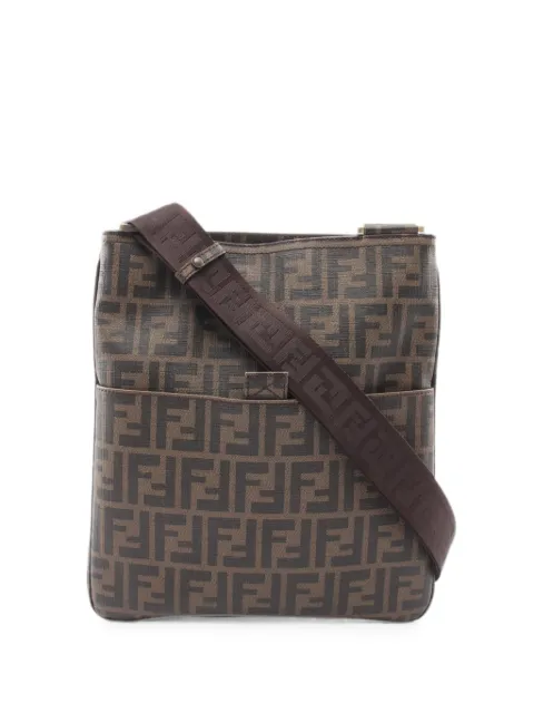 Fendi Pre-Owned 2010s Zucca shoulder bag Brown 1079732